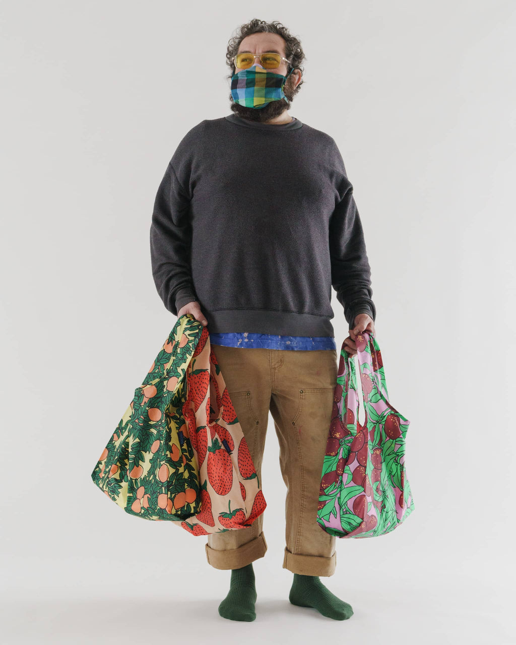 Standard Baggu Set of 3 - Backyard Fruit