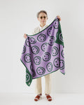 Bath Towel - Lavender Forest Happy
