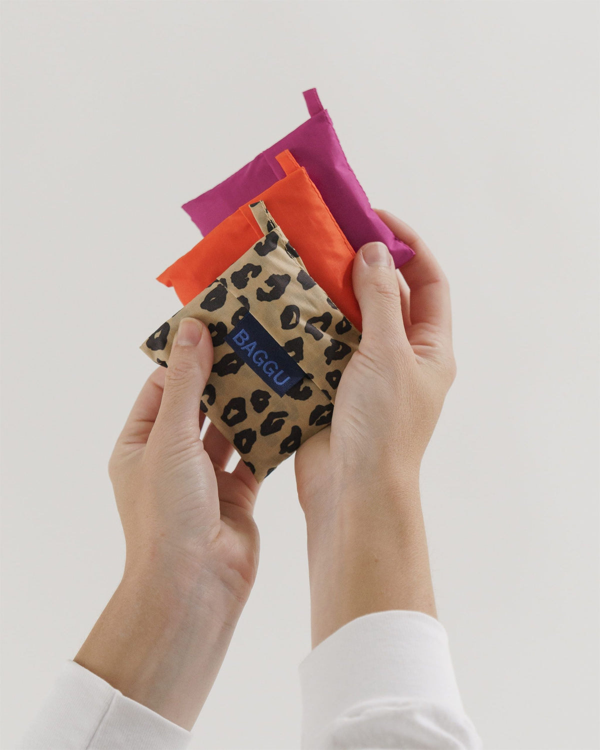 Wine Baggu Set of 3 - Sunset Leopard