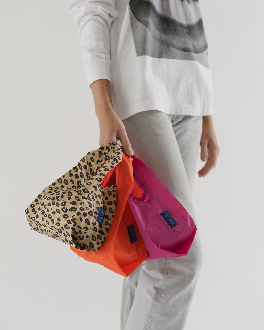 Mini Baggu Set of 3 - Sunset Leopard