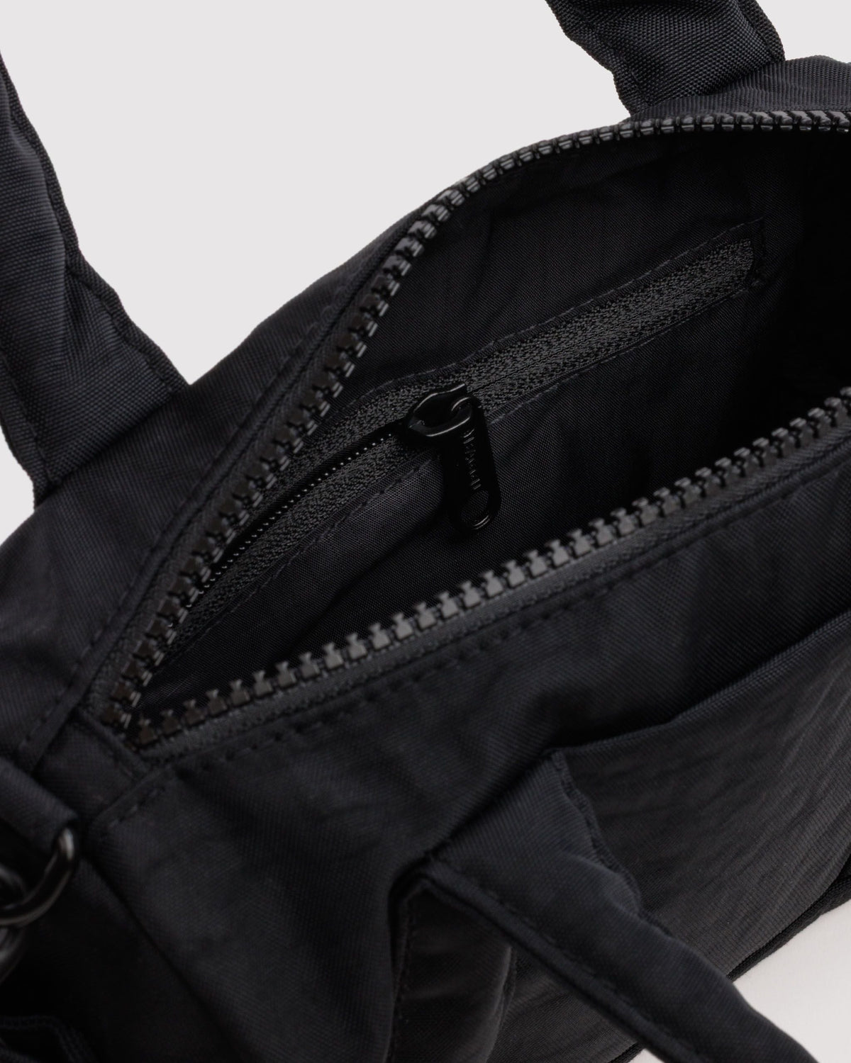 Small Nylon Duffle Bag - Black