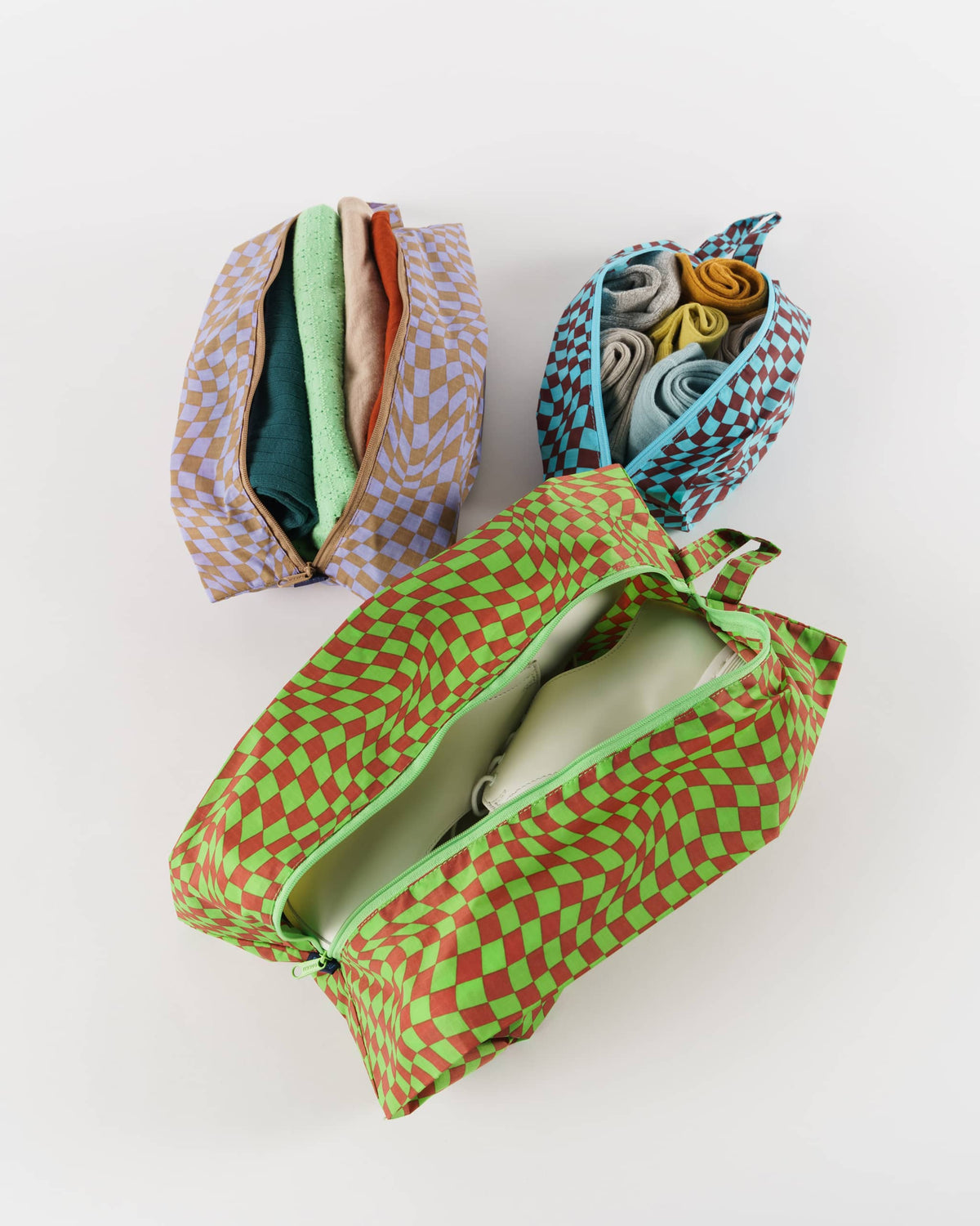 3D Zip Set - Trippy Checkers