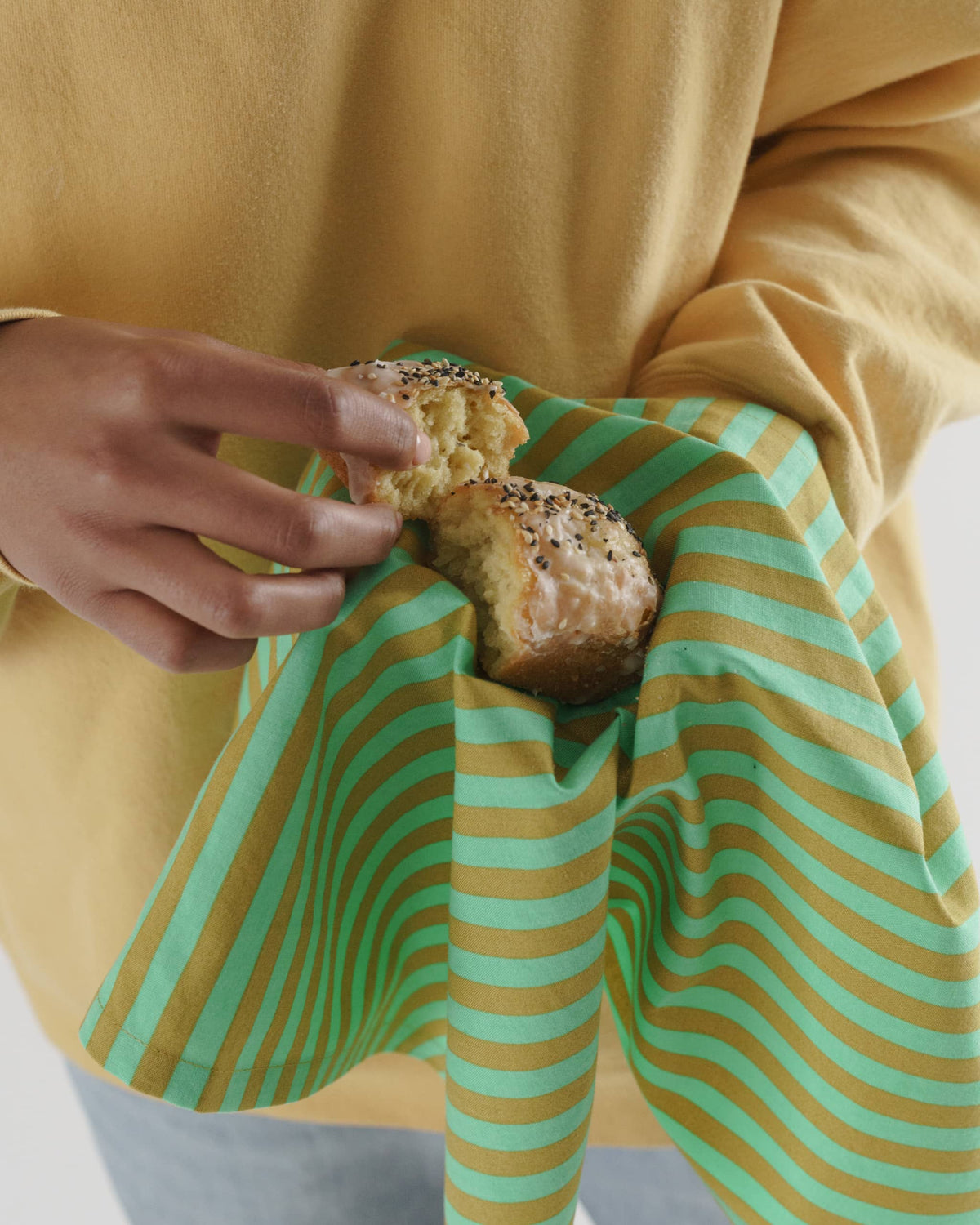 Reusable Cloth Set - Afternoon Stripes