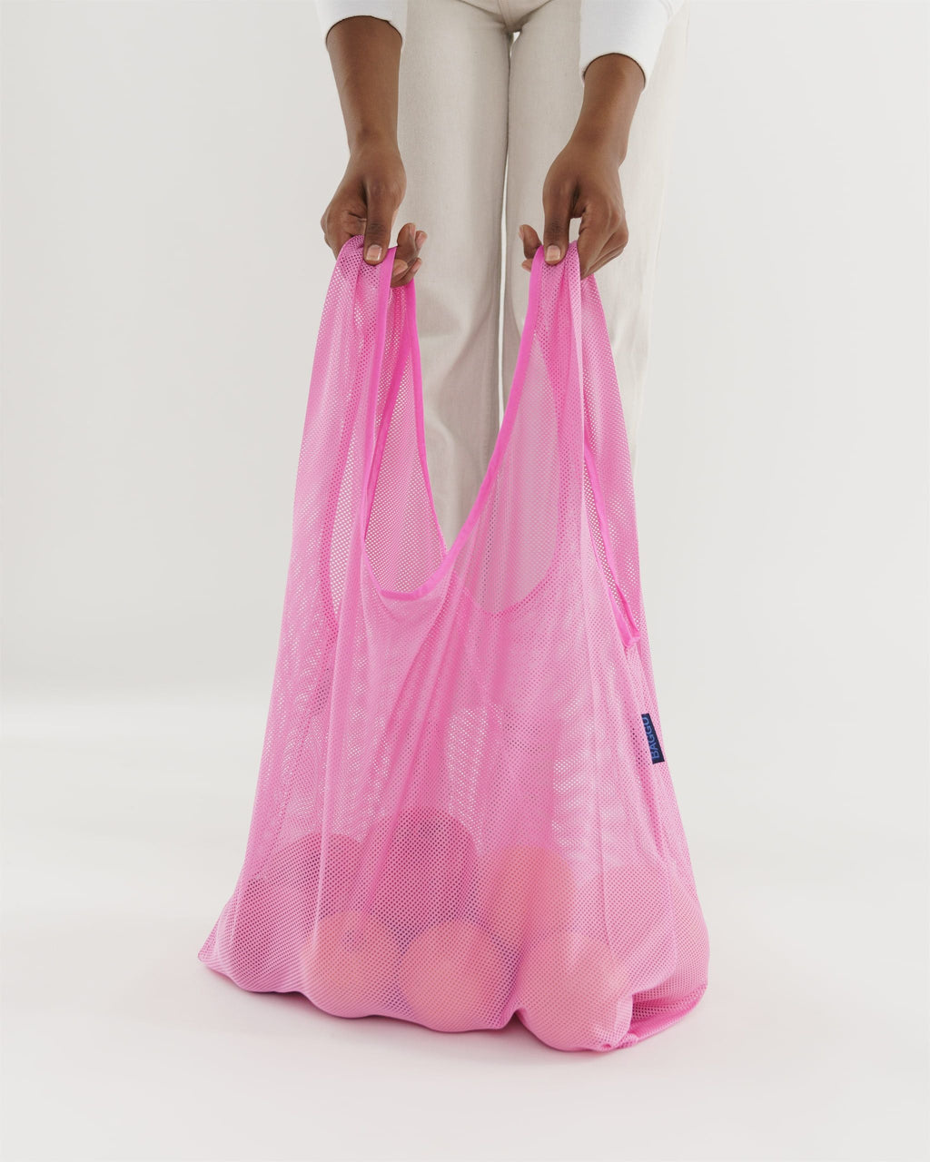 Mesh Baggu - Bright Pink