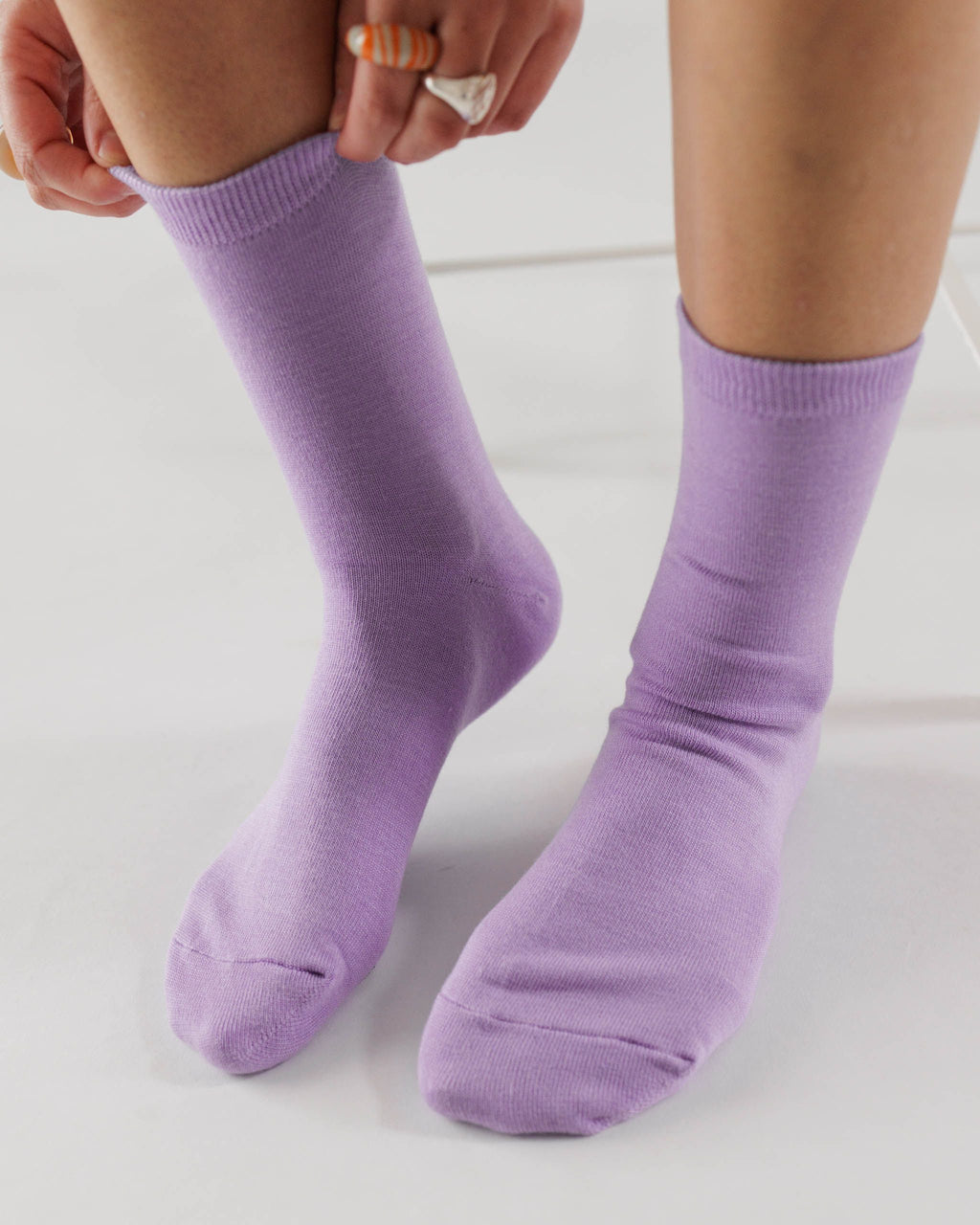 Crew Sock - Lavender