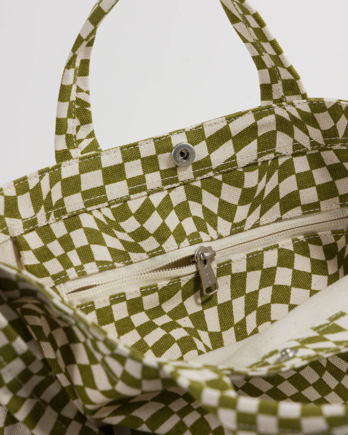 Duck Bag - Moss Trippy Checker