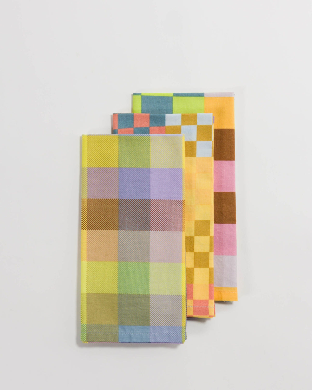 Reusable Cloth Set - Checks-on-Checks