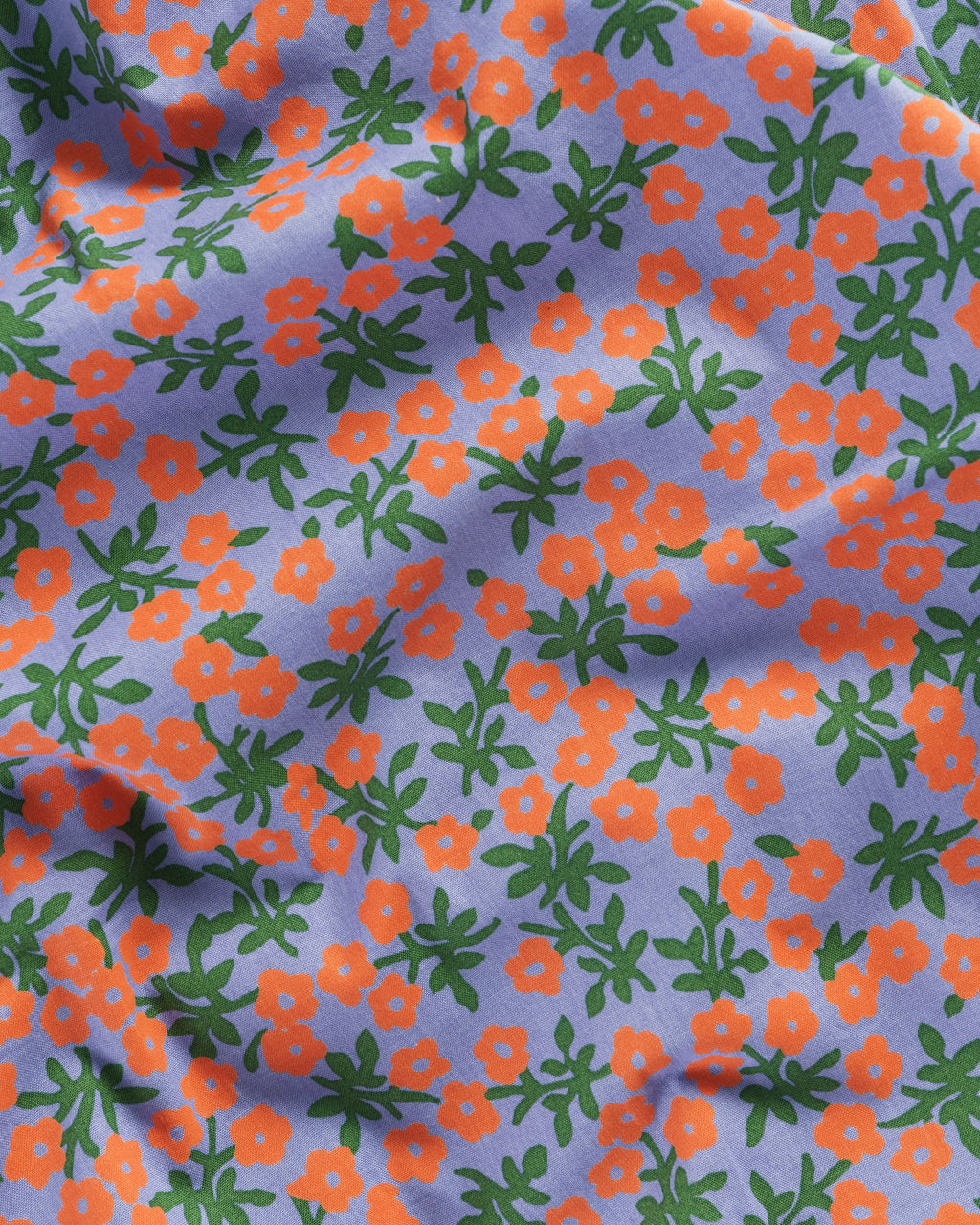 Pillow Case Set of 2 - Red Calico Floral
