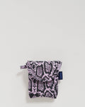 Puffy Earbuds Case - Pink Snakeskin