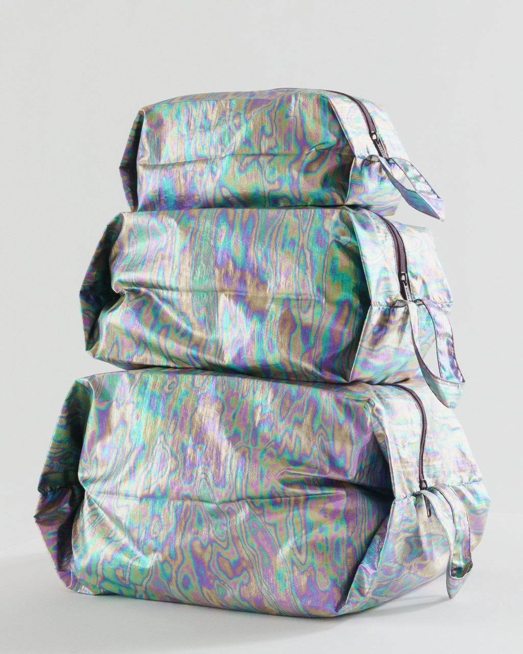 3D Zip Set - Rainbow Metallic