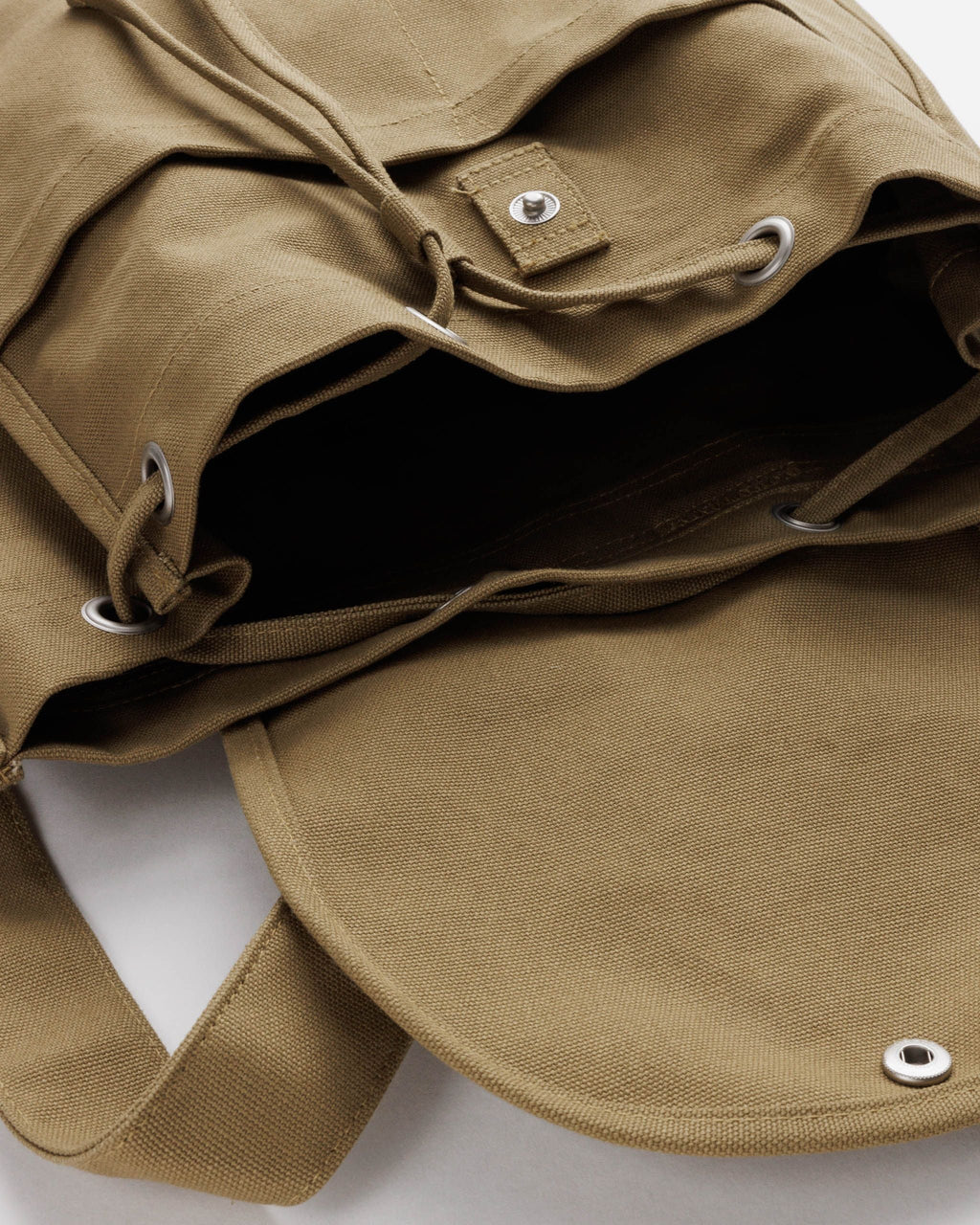 Drawstring Backpack - Dark Khaki