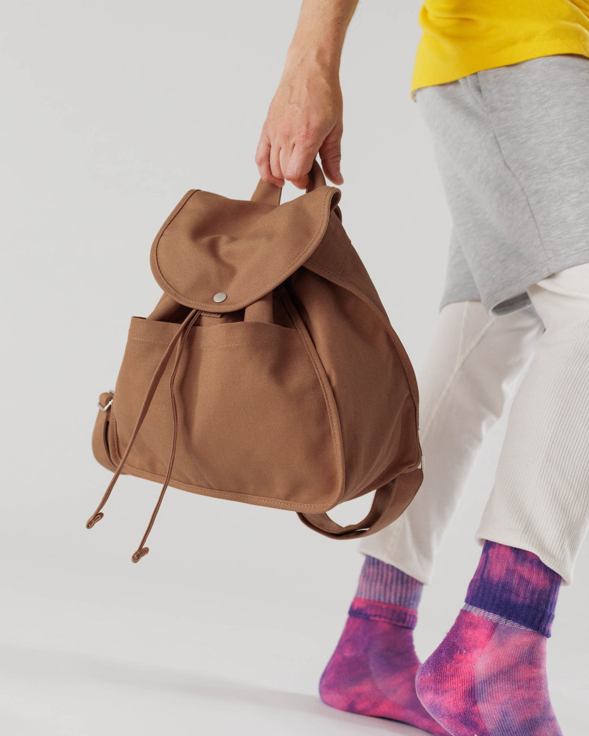 Drawstring Backpack - Pinto